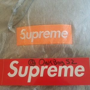 Grey Box Logo Hoodie FW17